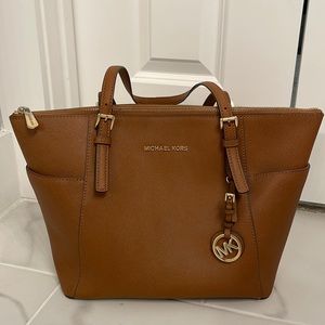 Michael Kors Leather Purse - Caramel Color